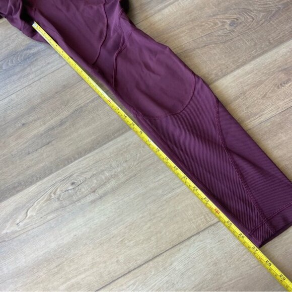 Lululemon On Repeat 7/8 Tight *28"Dark Adobe size 10 - Picture 12 of 13